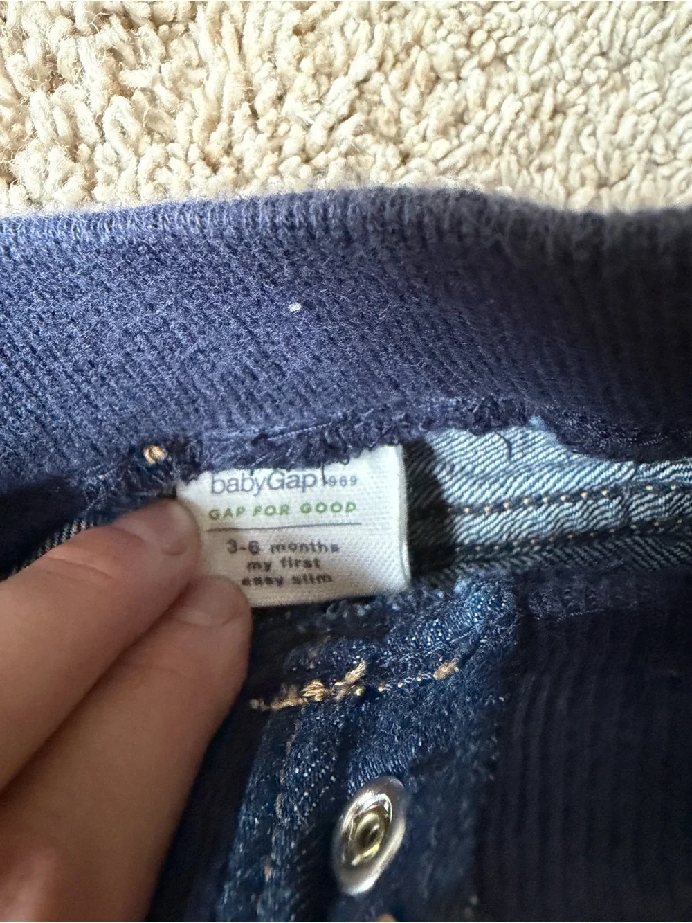 Gap baby jeans